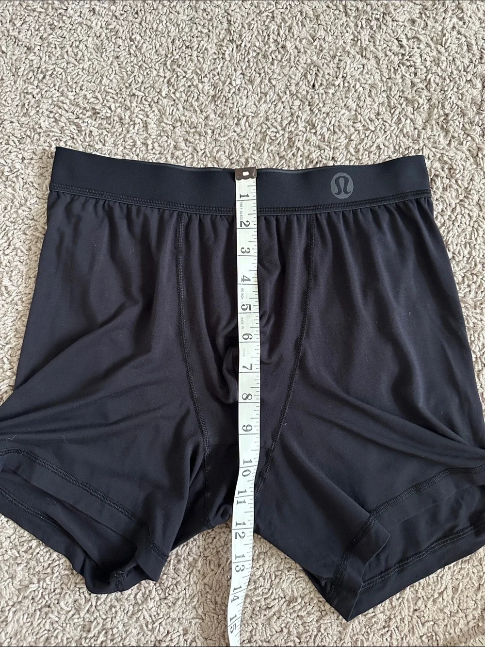 lululemon athletica Men’s Black Supportive Boxer Briefs